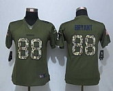 Women Nike Limited Dallas Cowboys #88 Bryant Green Green Salute To Service Jersey,baseball caps,new era cap wholesale,wholesale hats